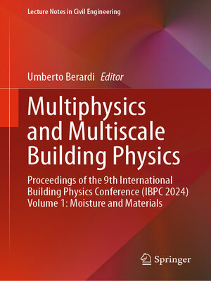 cover image of Multiphysics and Multiscale Building Physics